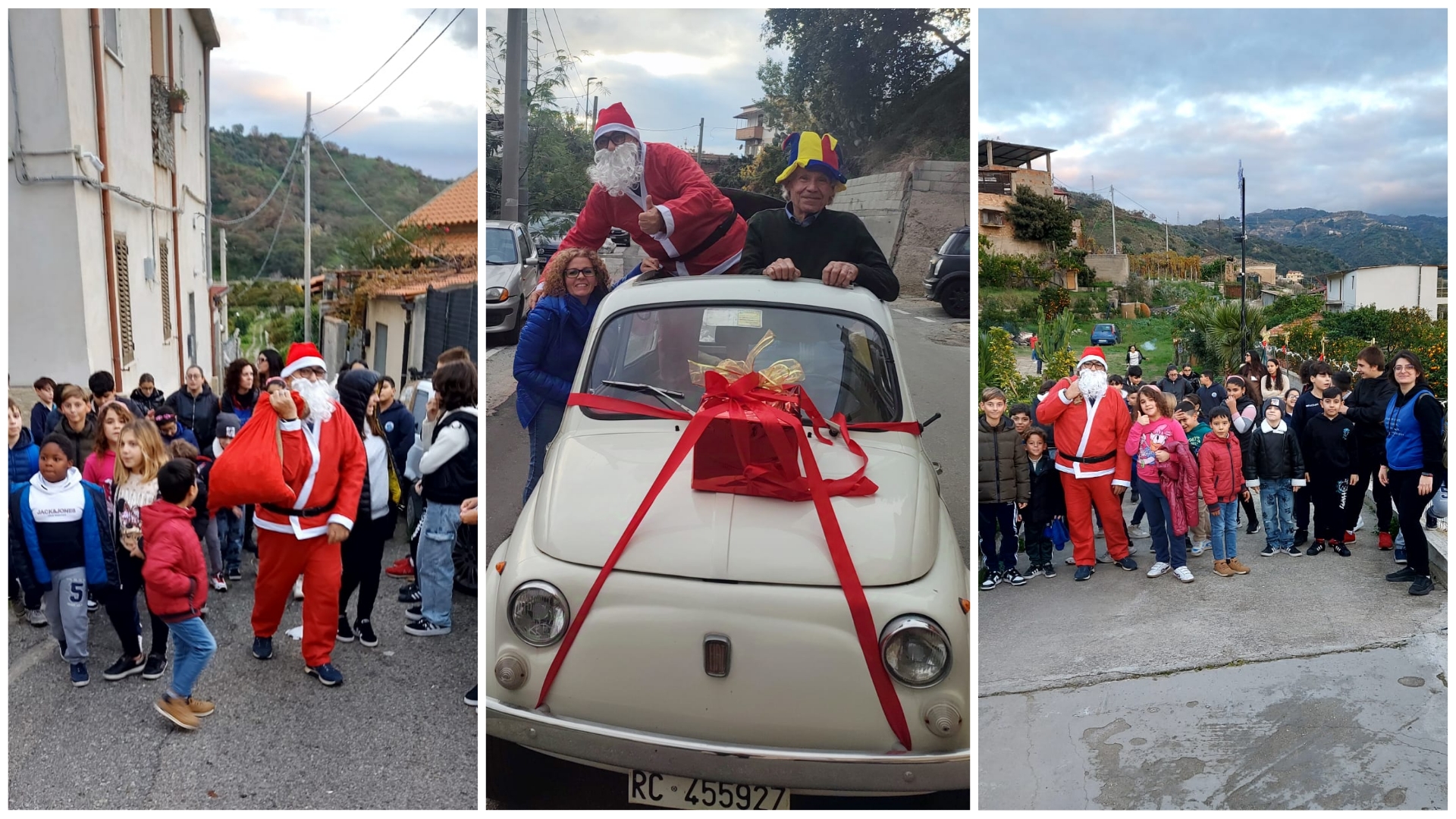 Babbo Natale Villa San Giuseppe