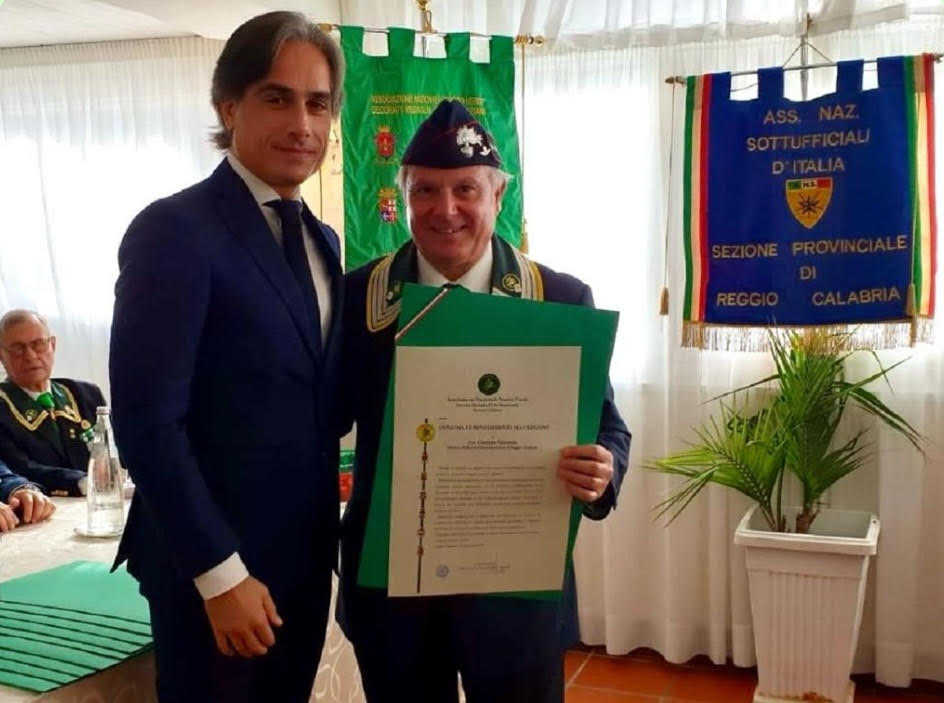 Consegna Diploma Benemerenza Mauriziano