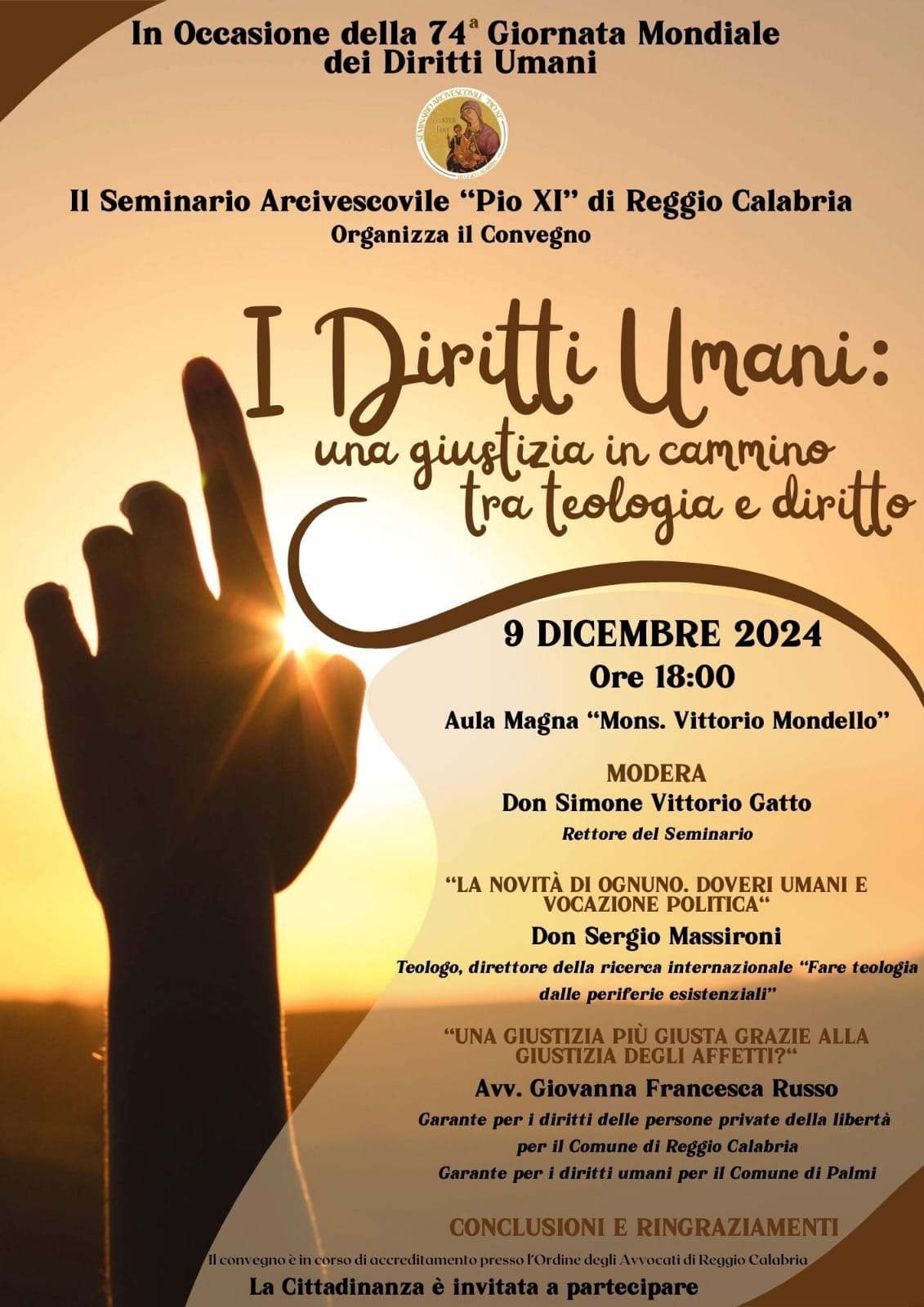Convegno Una giustizia in cammino