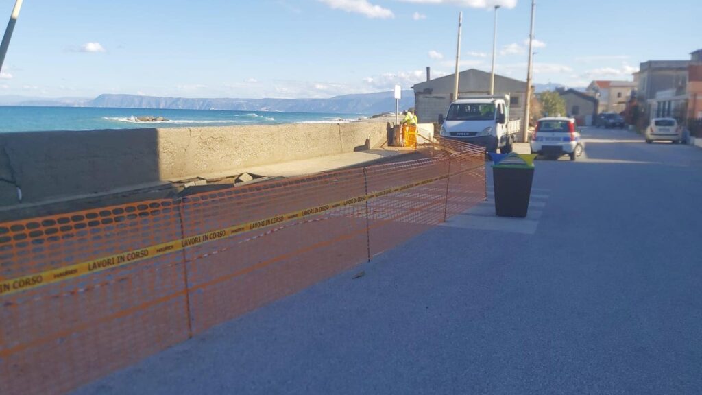 Crollo Lungomare Messina