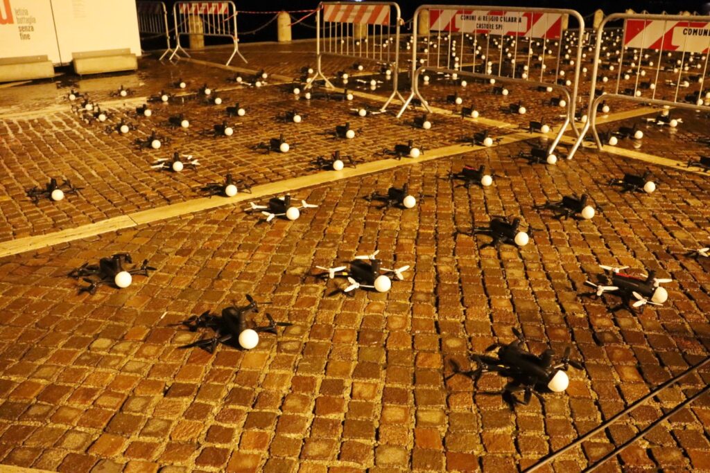 DroneShow lungomare reggio calabria 21 dicembre 2024