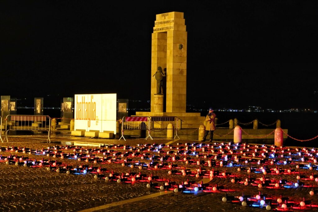 DroneShow lungomare reggio calabria 21 dicembre 2024