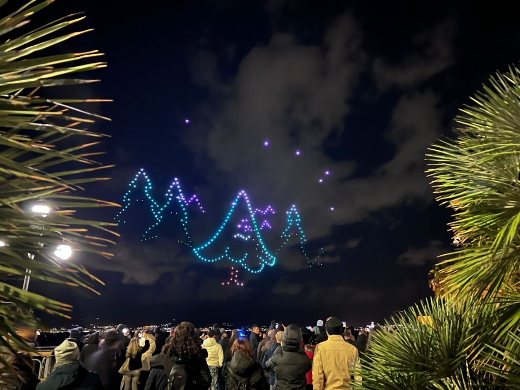 DroneShow lungomare reggio calabria 21 dicembre 2024