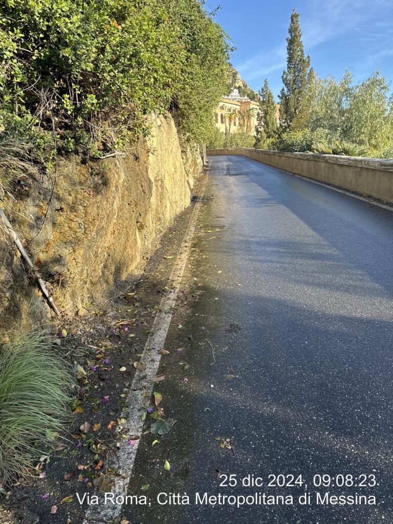 Frana SP Nizza Sicilia Fiumedinisi