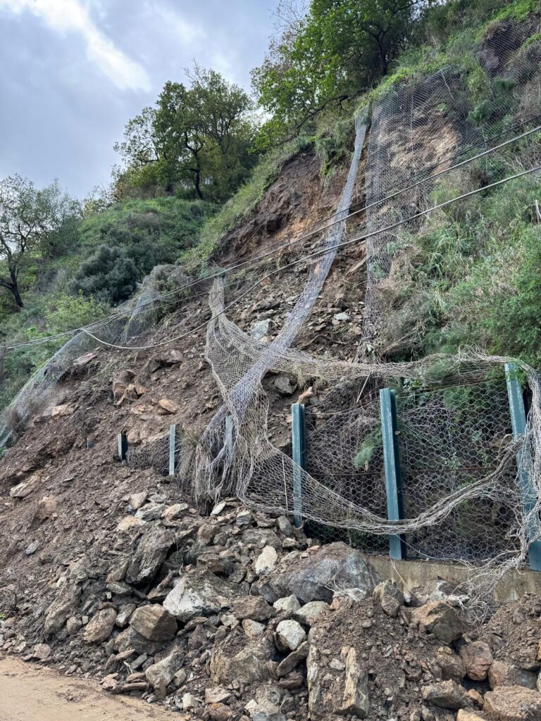 Frana SP Nizza Sicilia Fiumedinisi