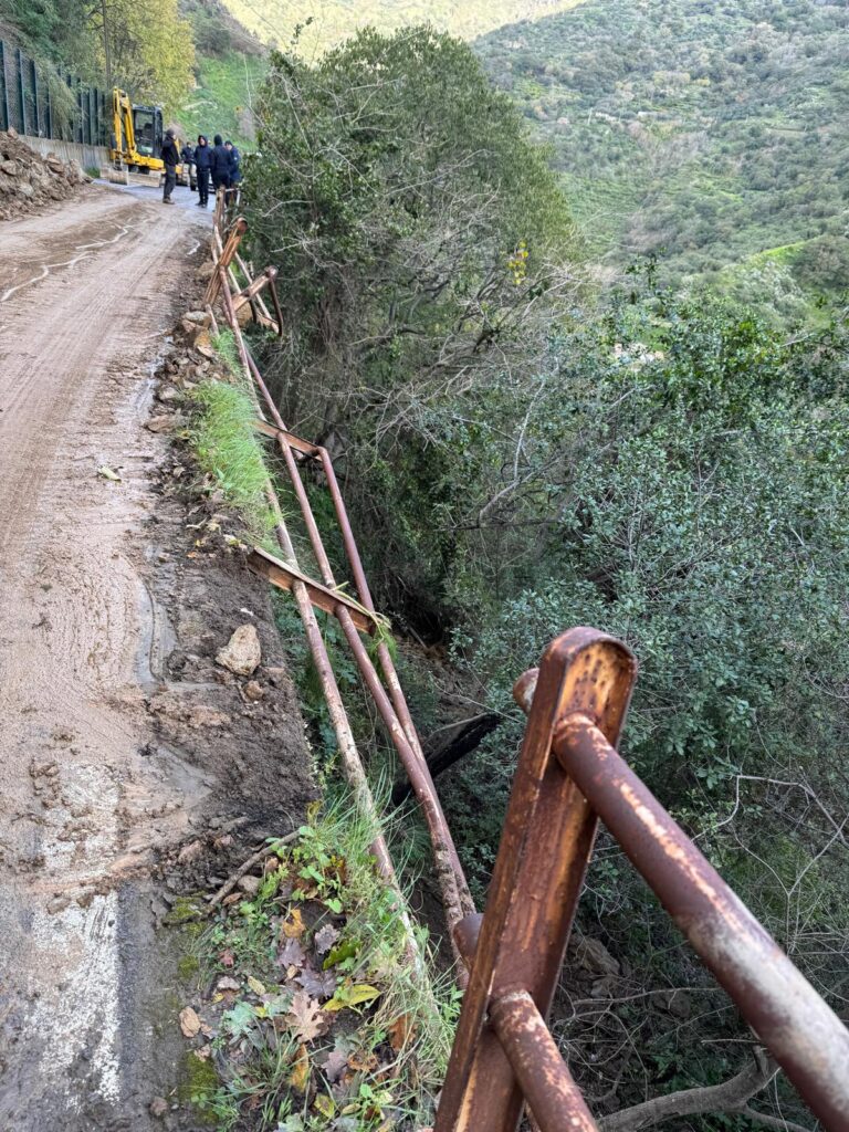 Frana SP Nizza Sicilia Fiumedinisi