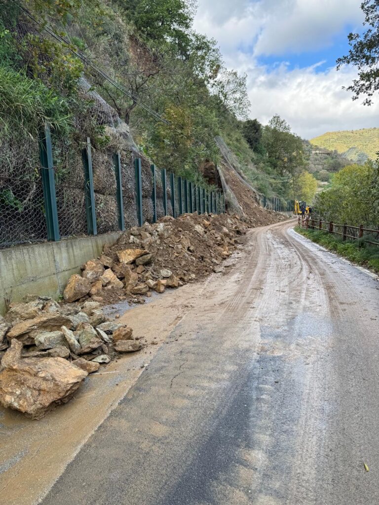 Frana SP Nizza Sicilia Fiumedinisi