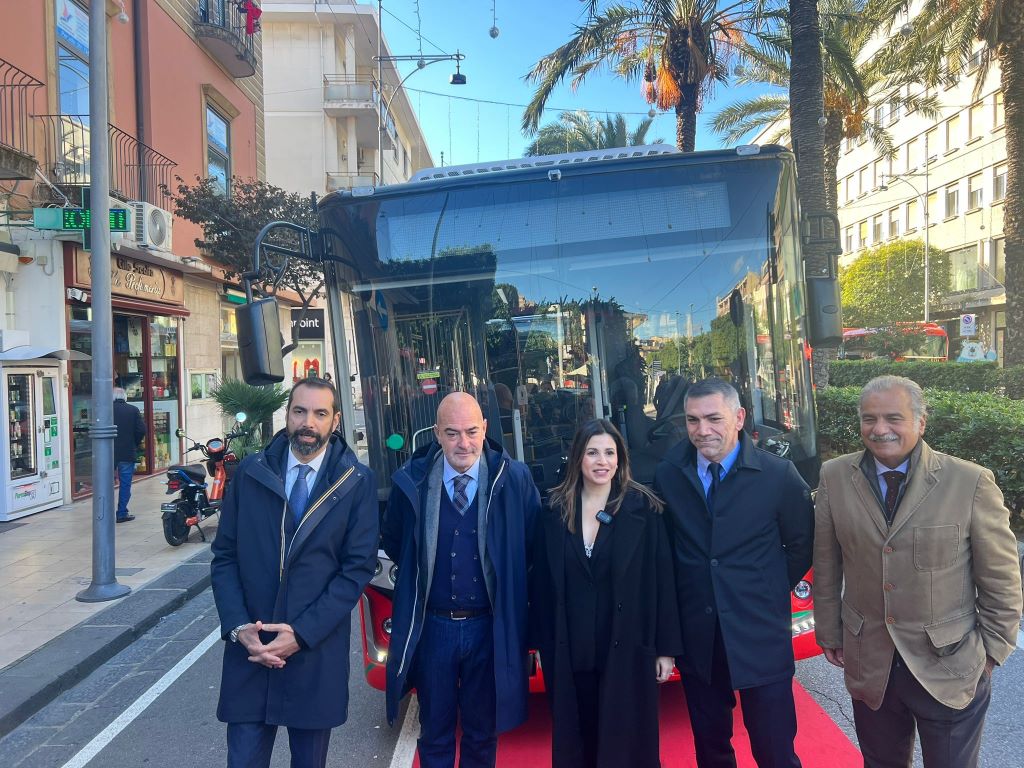 Inaugurazione 24 bus elettrici messina