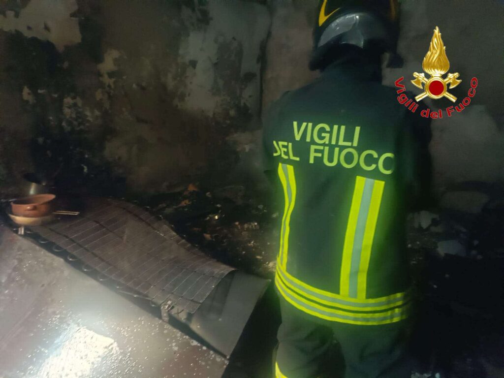 Incendio Vibo Valentia