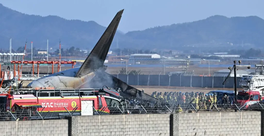 Incidente aereo corea sud