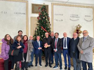 Incontro Mons. Luigi Renna con il direttivo Ucsi Catania