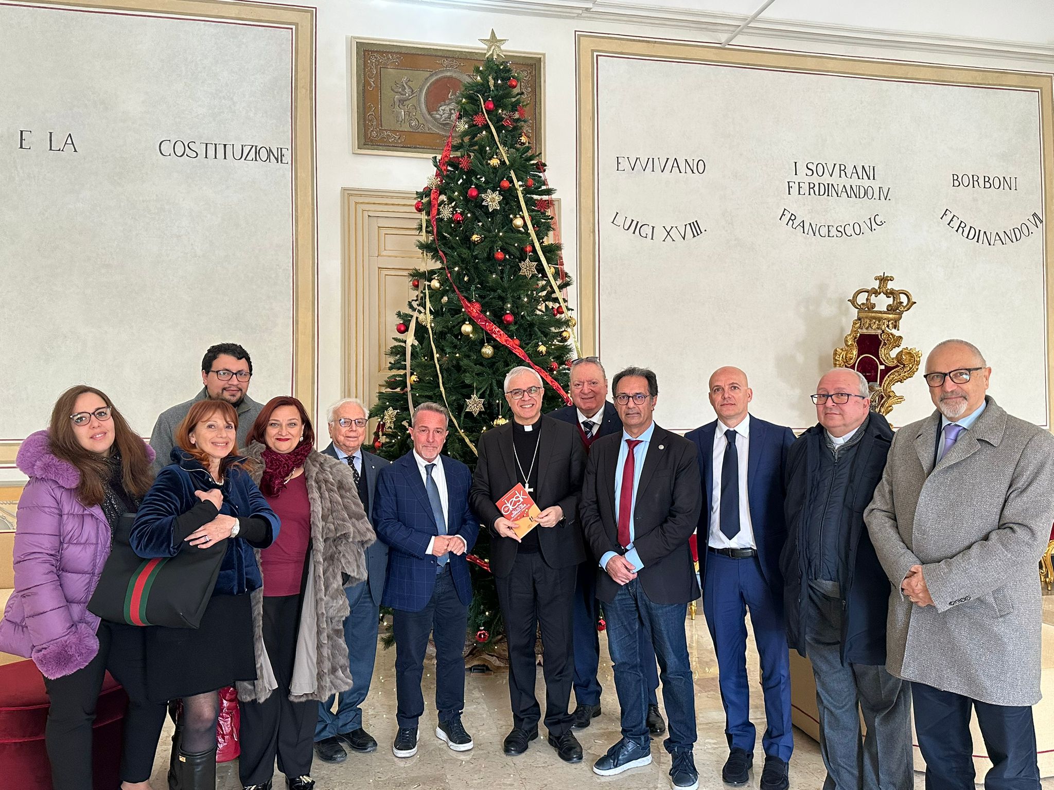 Incontro Mons. Luigi Renna con il direttivo Ucsi Catania