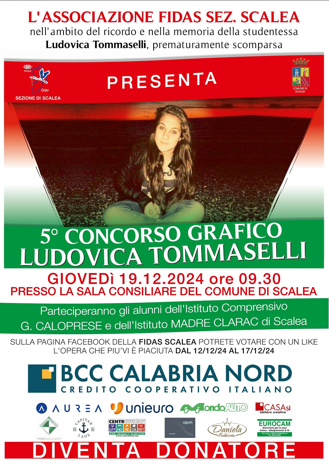 Locandina Concorso Ludovica Tommaselli