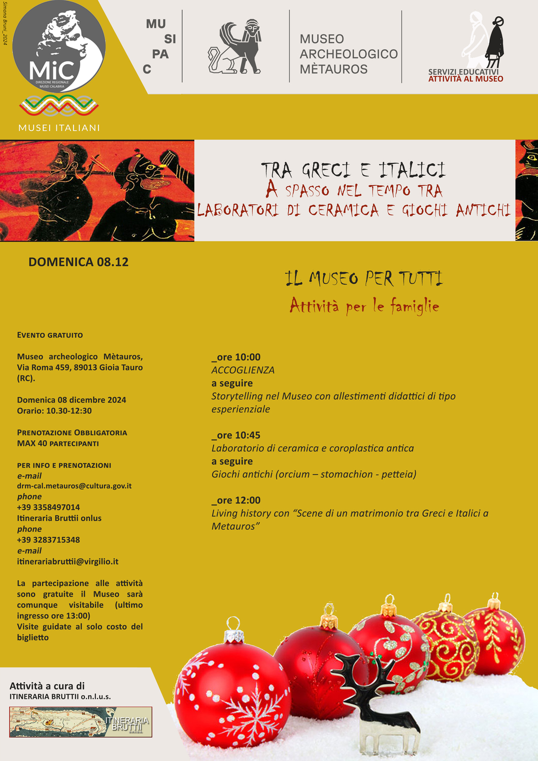 Locandina Tra Greci e Italici