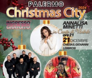 Palermo Christmas City 2024 locandina
