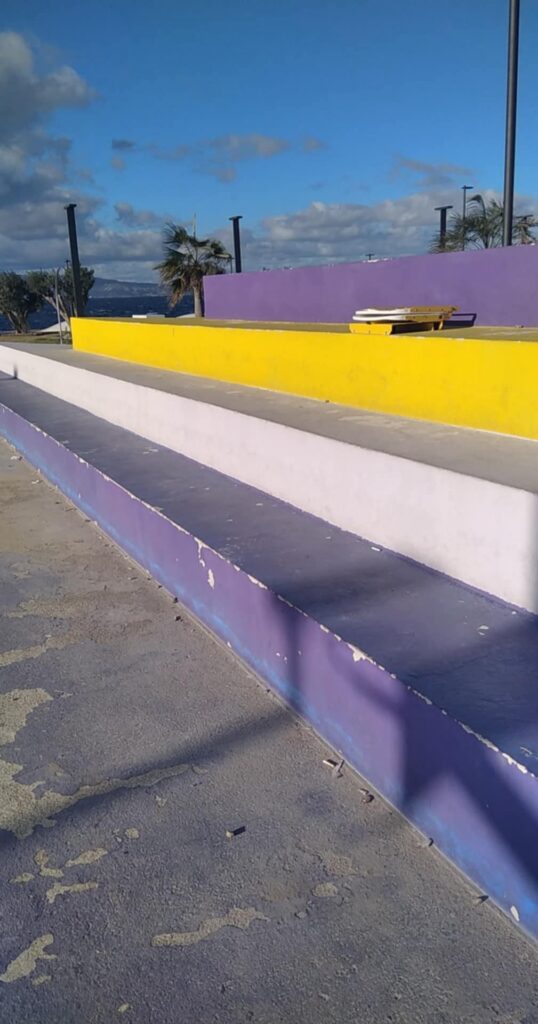 Pittura consumata tribunetta tempietto