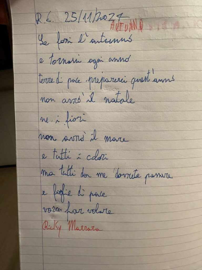 Poesia sull'Autunno Ricky Marrara