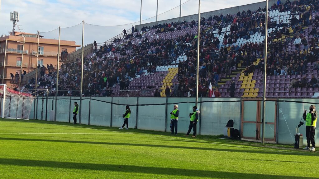 Reggina-Locri Curva Sud senza ultrà
