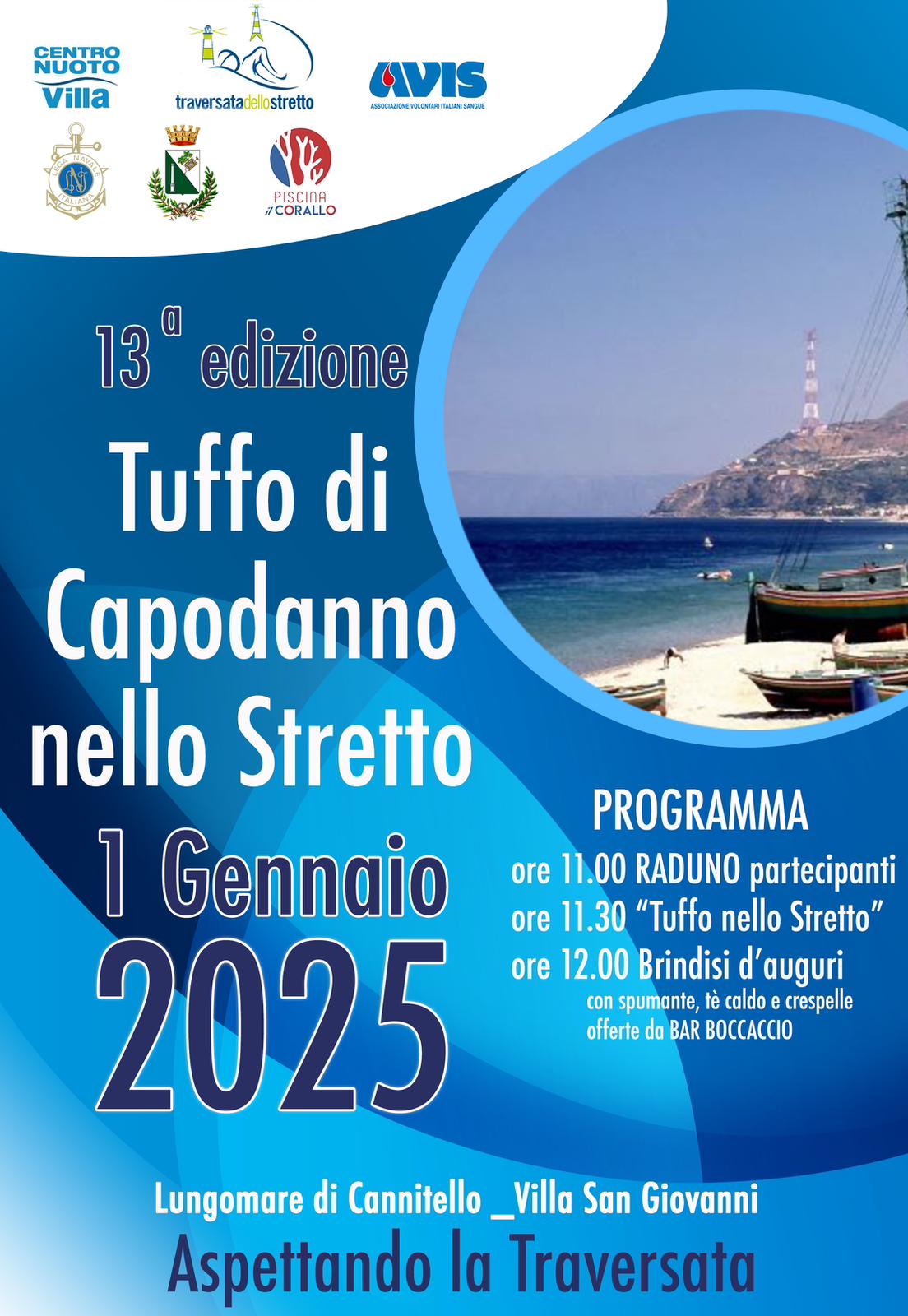 TUFFO DI CAPODANNO 2025 - LOCANDINA