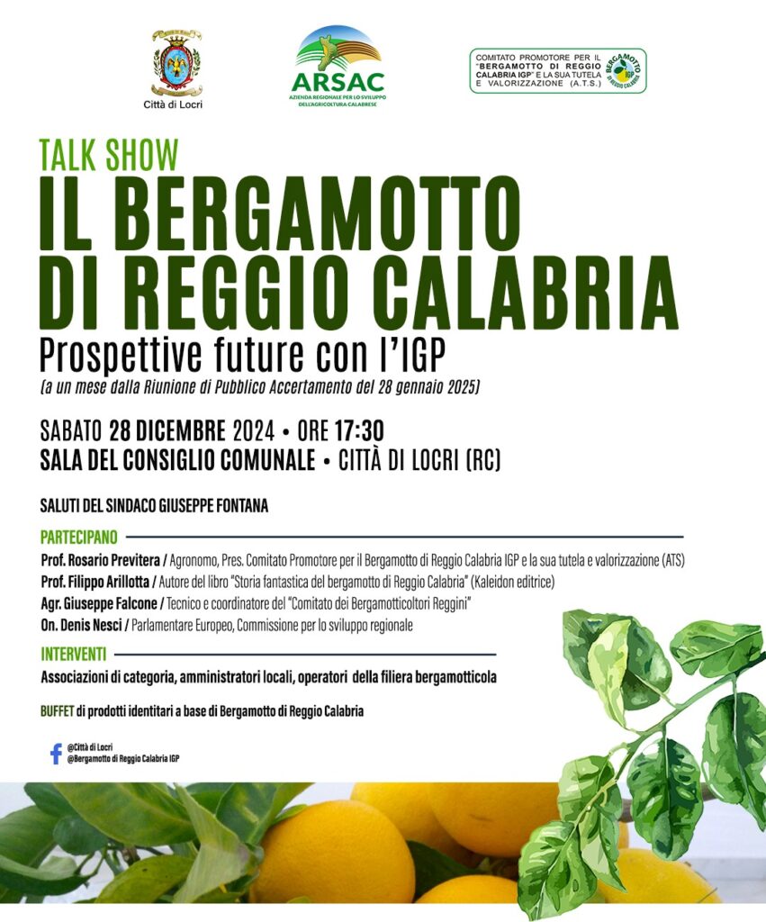 Talk Show il Bergamotto di Reggio Calabria