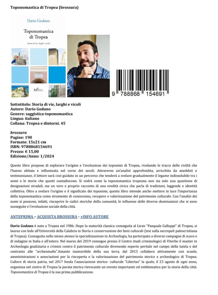 Toponomastica di Tropea