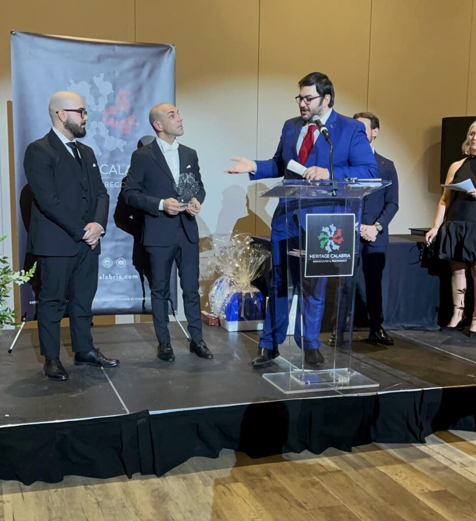 Toronto Consegna del premio allo chef Schipano