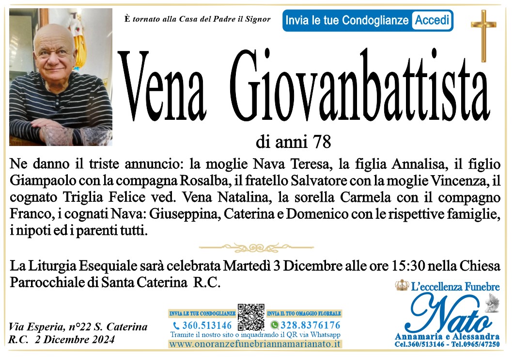 VENA GIOVANBATTISTA