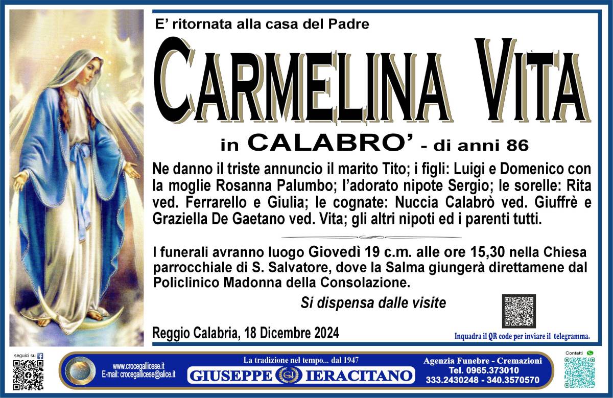 VITA CARMELINA