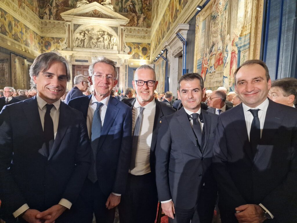 falcomatà cerimonia di fine anno con sindaci