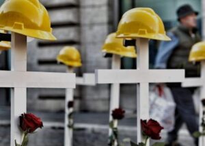 operaio morto cantiere