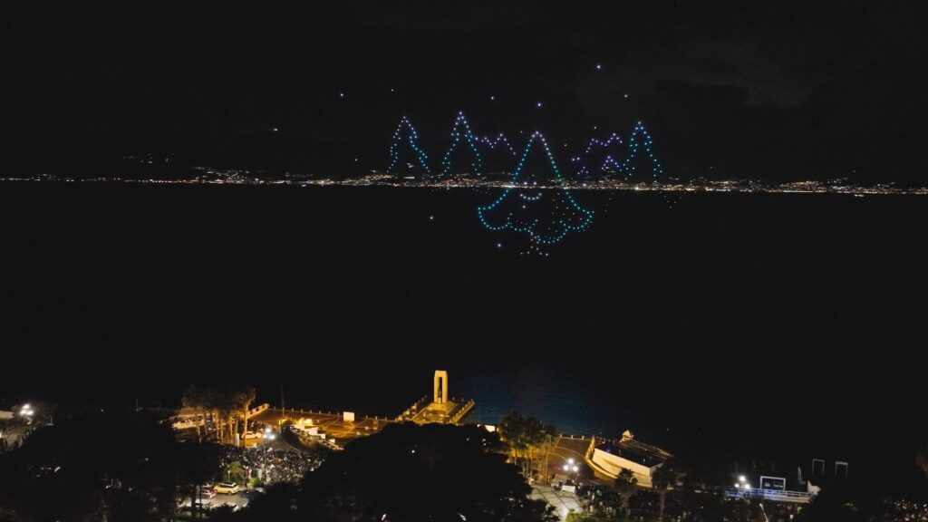 spettacolo droni natale