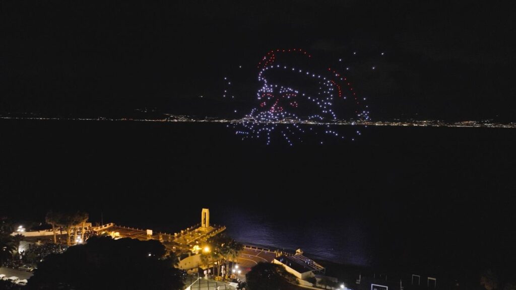 spettacolo droni natale