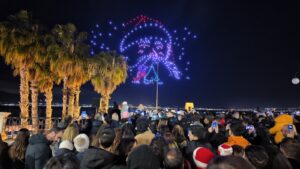 spettacolo droni natale 2024 reggio calabria