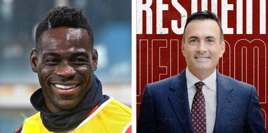 Balotelli e Antonini Trapani