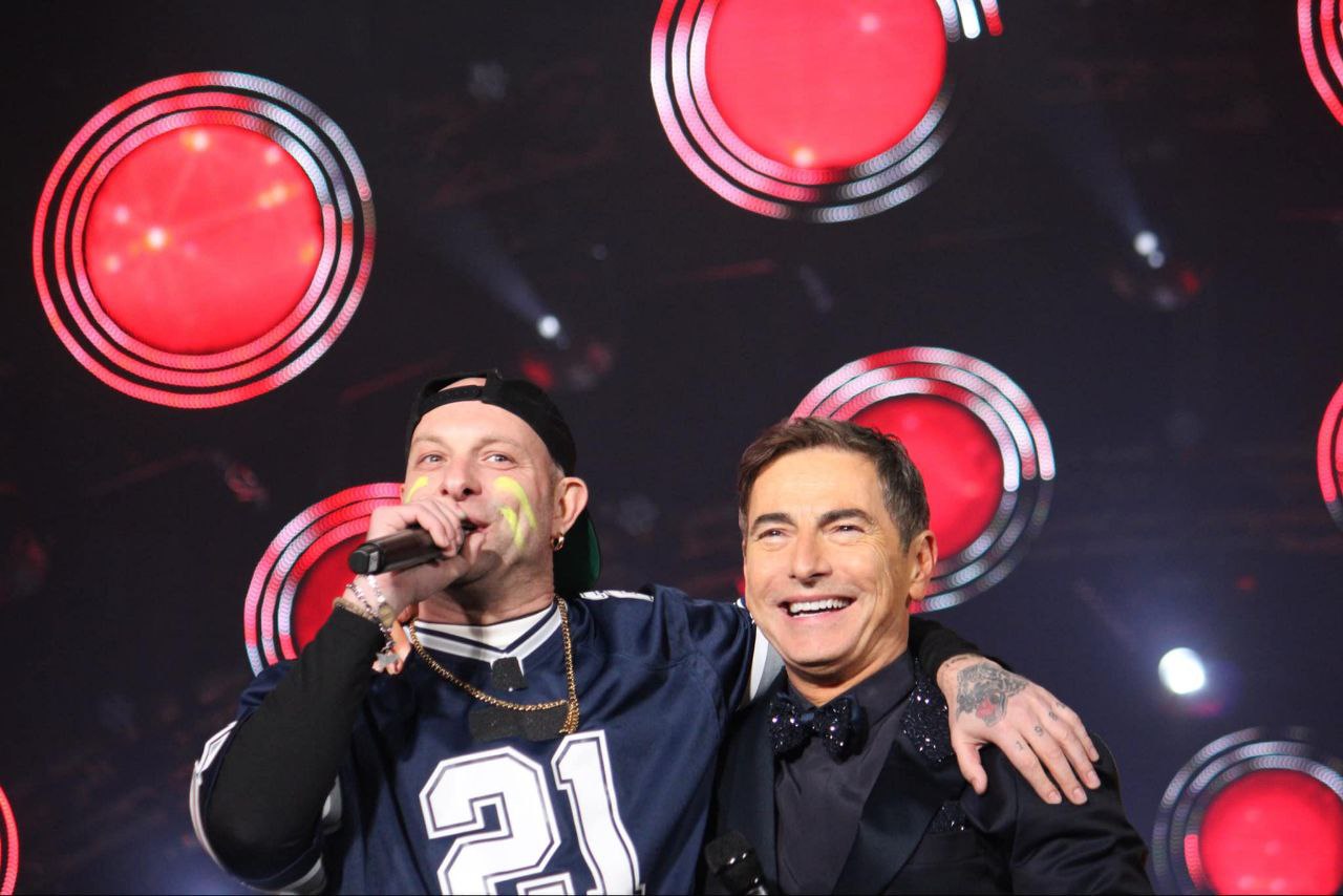 Clementino e Marco Liorni