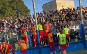 Esultanza Sambiase a Siracusa