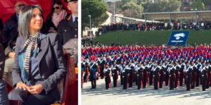 Giusi Princi e Giuramento Allievi Carabinieri