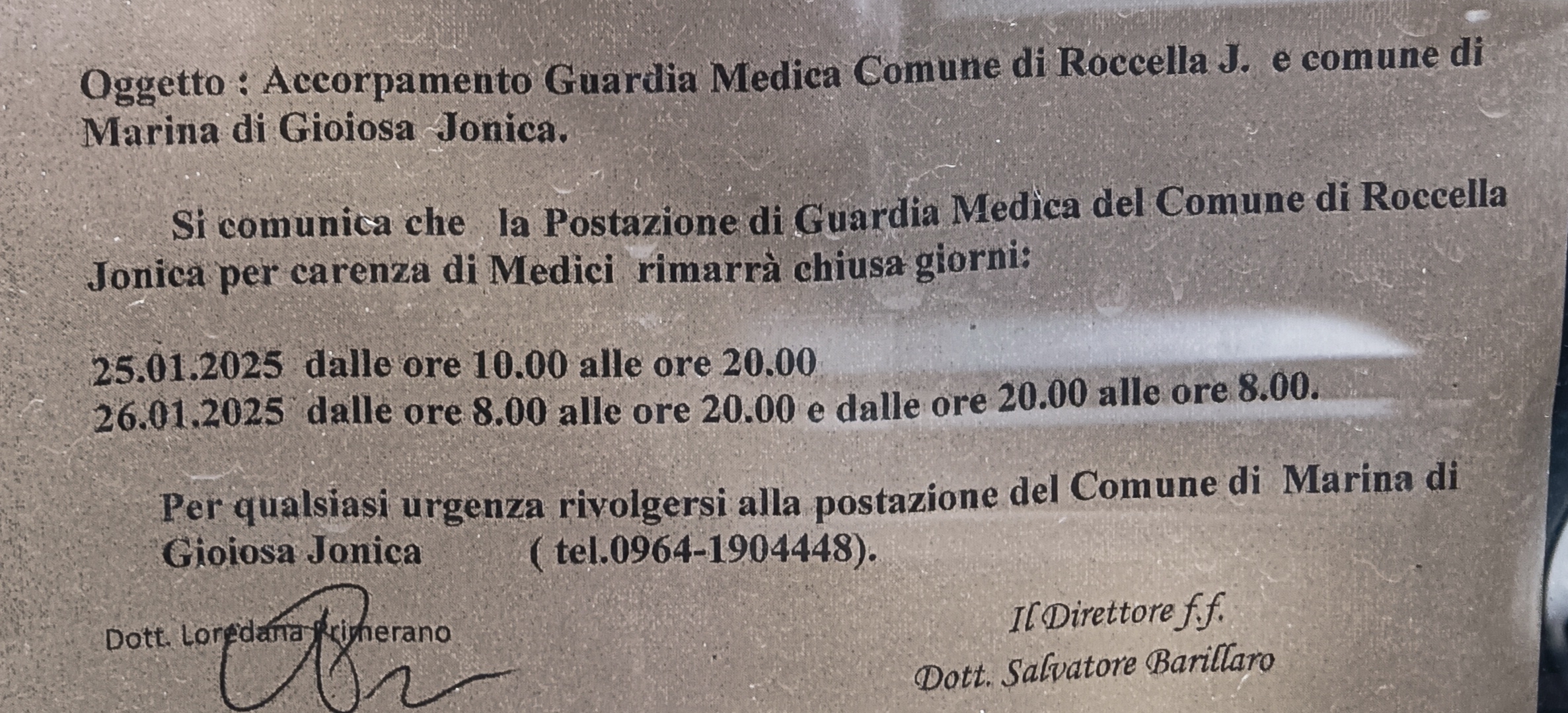 Guardia Medica Roccella