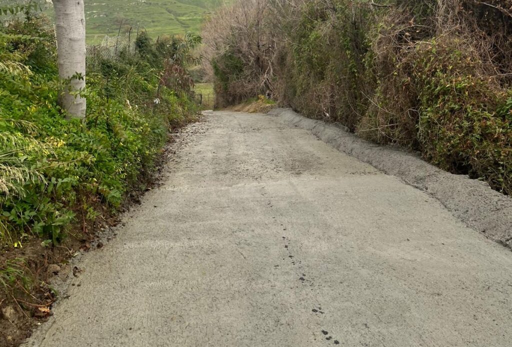 Il declivio di via San Leonardo