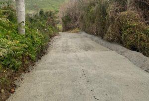 Il declivio di via San Leonardo