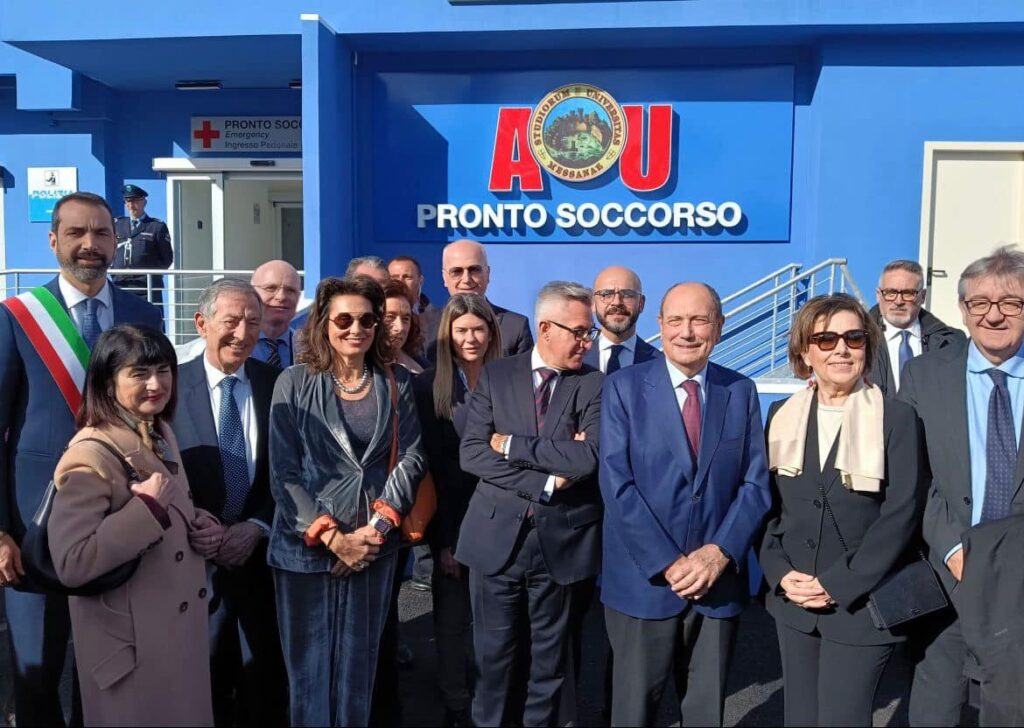 Inaugurazione policlinico Messina pronto soccorso