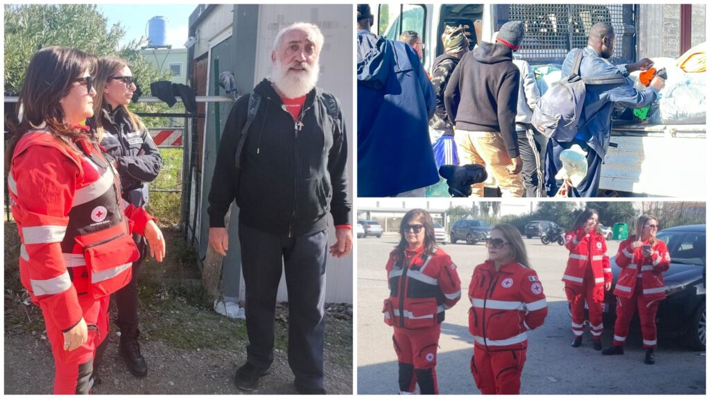 Intervento umanitario tendopoli San Ferdinando