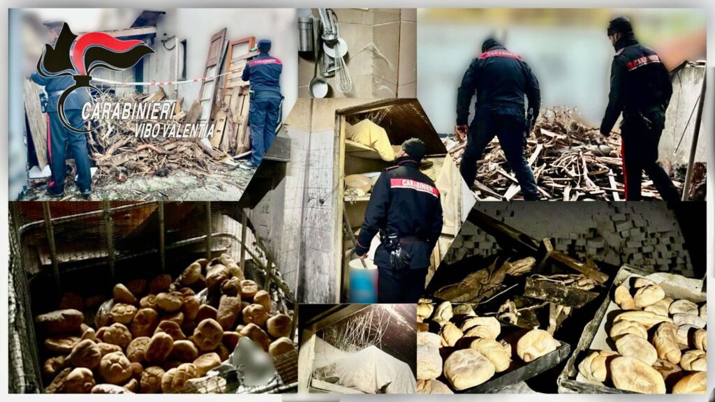 Irregolarità panificio Vibo Marina
