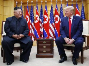 Kim Jong-Un e Donald Trump