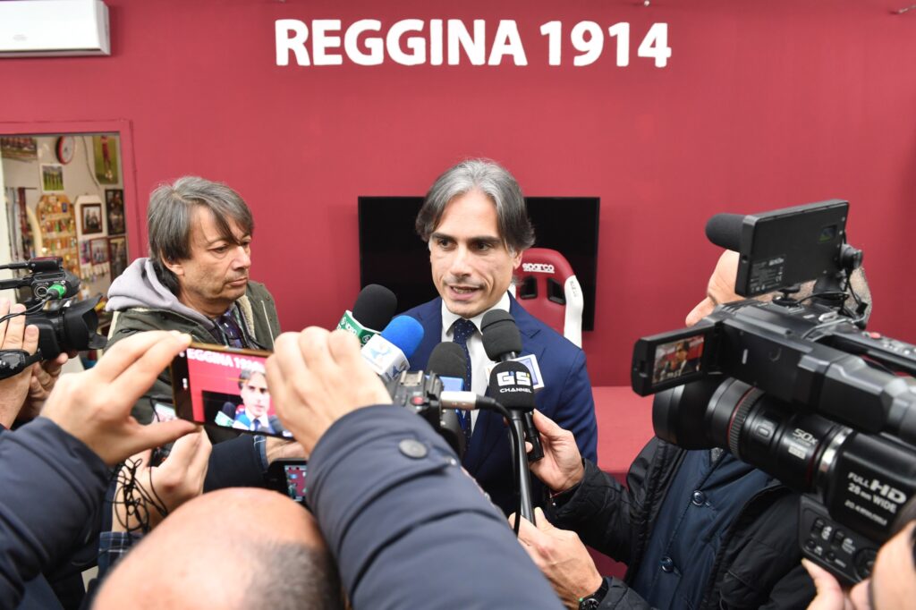 Cerimonia intitolazione sala stampa Granillo a Tonio Licordari Falcomatà