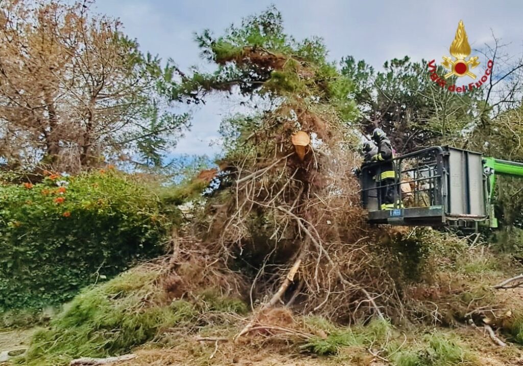 Maltempo Messina - Vigili Fuoco