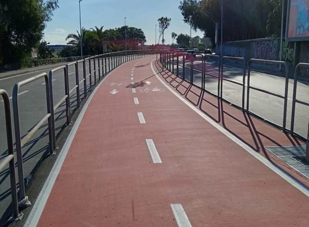 Pista ciclabile domenico tempio catania
