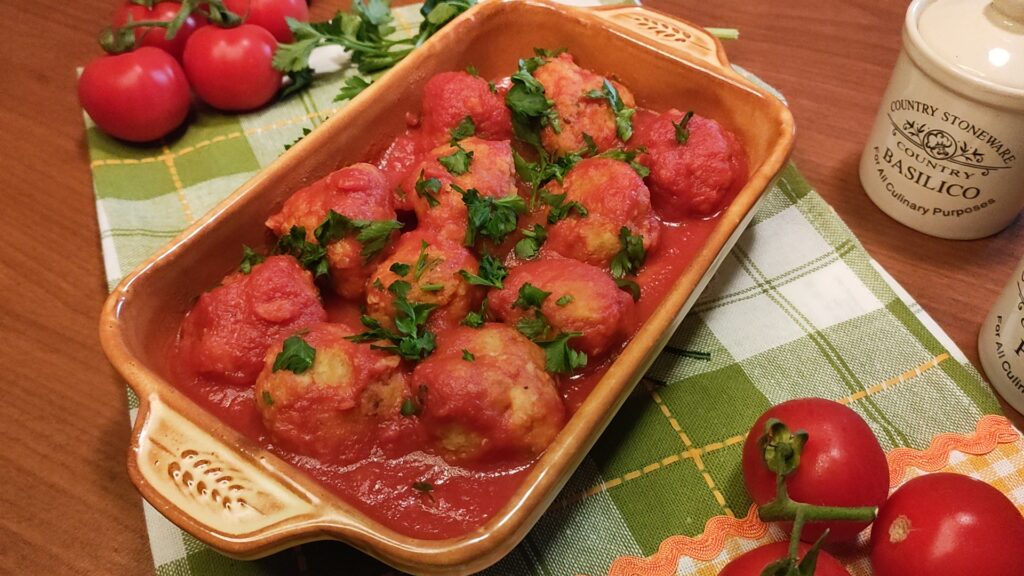 polpette di pesce spada