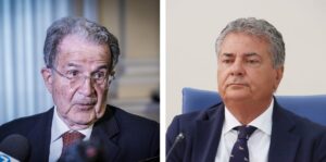 Romano Prodi e Filippo Mancuso