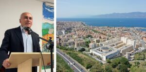 Sindaco di Cosenza Franz Caruso e Reggio dall'alto